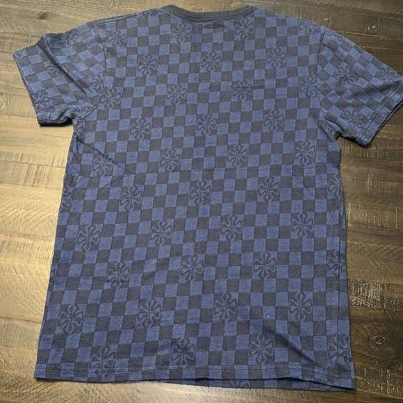 (EUC) VANS Blue Short Sleeve Checkerboard T-Shirt Men’s Size Medium - Picture 8 of 13